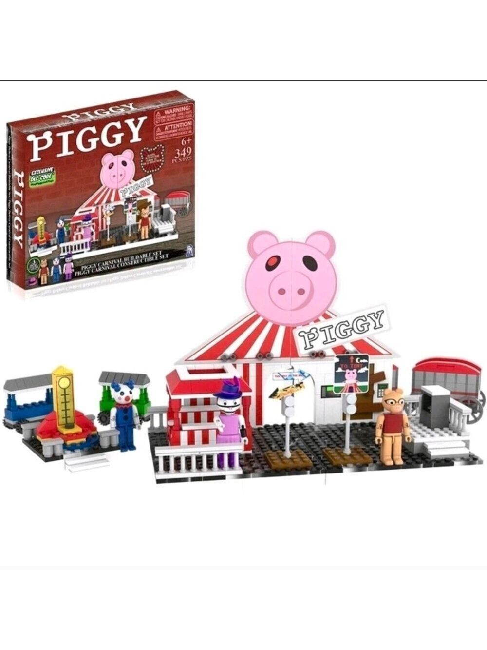 Piggy Carnival Deluxe Construction Set 356pcs Phatmojo Exclusive New Toy